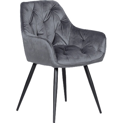 Carmen Трапезен стол latina - тъмносив (3532103_4)