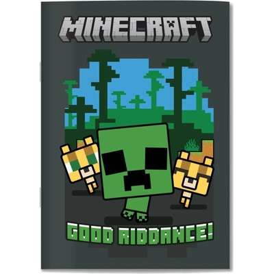 Minecraft Dobrý zmiatok B 5 linajkový zošit