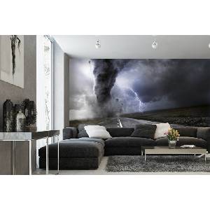 DIMEX ART Самозалепваща се флизелинова фототапета силно торнадо 375 x 250 см