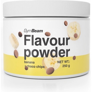 GymBeam Flavour powder 250 g банан с парченца шоколад