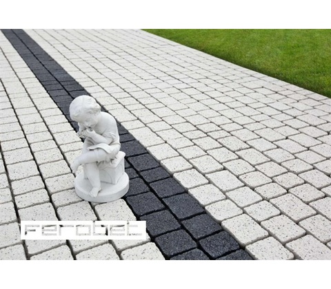 FEROBET Dlažba CUBES Excelent Bílá
