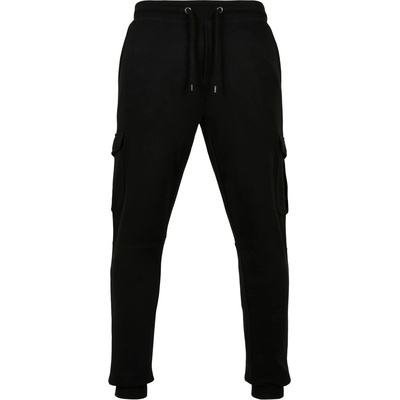Urban Classics Мъжко долнище в черно Fitted Cargo SweatpantsUB-TB1395-03431 - Черен, размер 3XL