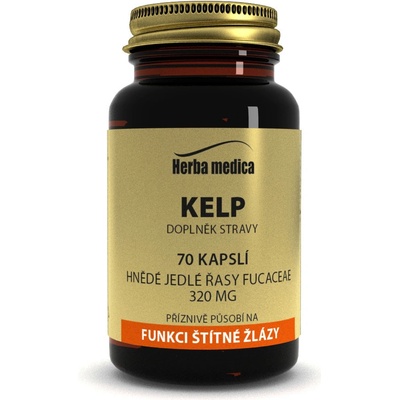 Herba medica Kelp 350mg 60 vegan kapslí
