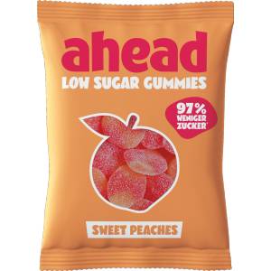 ahead Juicy Peaches Low Sugar Gummies - 50 г