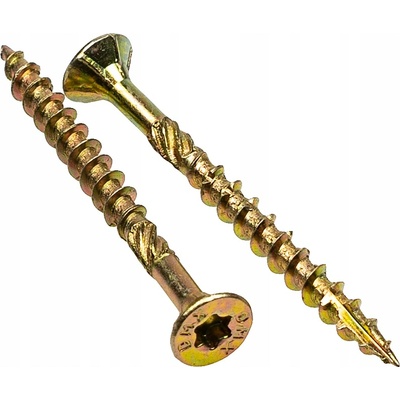 Konstrukční tesařský vrut 4,5x60 TORX T20 Zn ZH zápustná hlava (200 ks/bal)