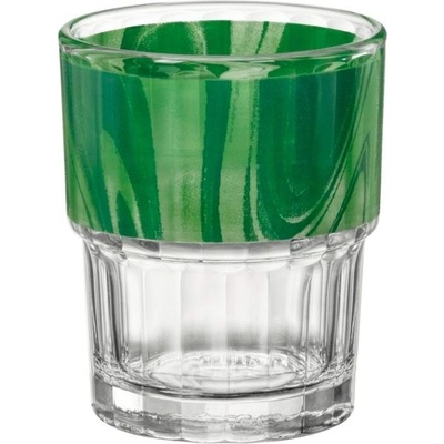 Bormioli Rocco Sklenice stohovatelná Lyon zelená 12 x 200 ml