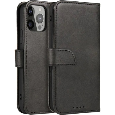 HQWear Калъф с магнит с капак за Samsung Galaxy S25+ - черен (5907769367908)