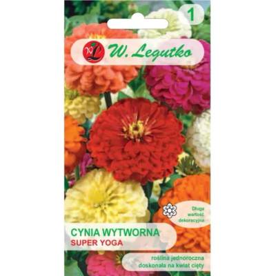 W. Legutko Супер Йога елегантен микс от цинии с големи цветове
