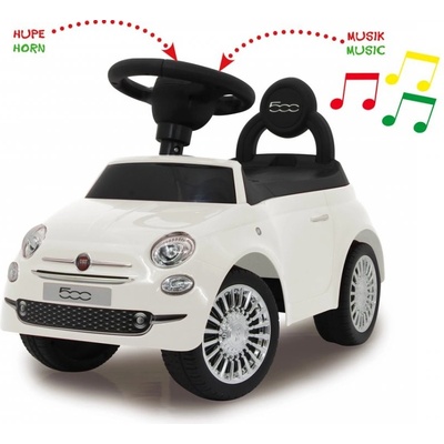 Jamara Ride Fiat 500 bílé
