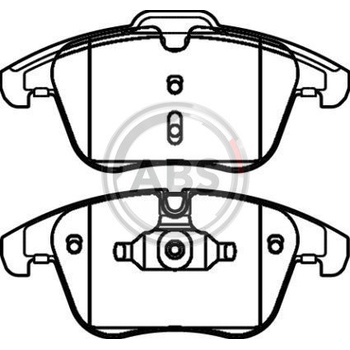 A.B.S. Sada brzdových platničiek kotúčovej brzdy 37568