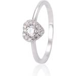 Silenti Jewelry Сребърен пръстен "Капка любов" - 6 - 52мм (16.6мм диам. )