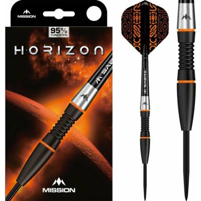 steel Mission Horizon 22g oranžovo-čierne PVD 95% wolfram