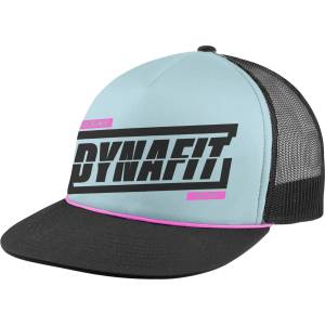 Dynafit Шапка с козирка Dynafit Graphic Trucker Cap - Cloud Blue Tabloid - размер One Size (204-8745-1311)