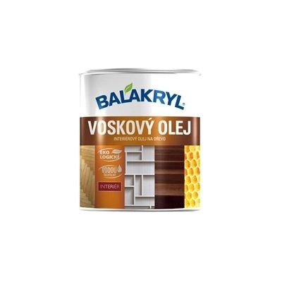 Balakryl Voskový olej 0,75 l dub prírodný