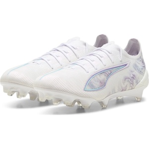 PUMA Дамски футболни бутонки Puma Ultra 5 Ultimate Firm Ground Football Boots Womens - Wht/Blk/Purple