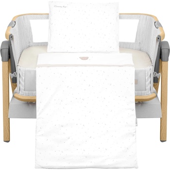 Image 1 of KikkaBoo Бебешки спален комплект за мини-кошара 5ч Dream Big Beige (41101050061)