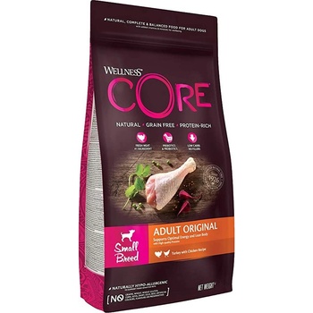 Wellness Core Adult Original Small Breed Turkey & Chicken 5 kg