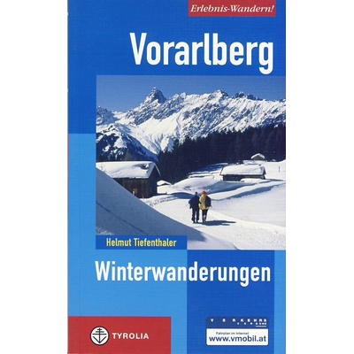 zimní průvodce Vorarlberg Winterwanderungen něm.