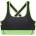 Under armour Under Cross Back Mid Sports Bra Womens - Jet Grey