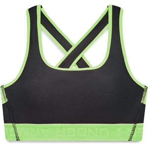 Under armour Under Cross Back Mid Sports Bra Womens - Jet Grey