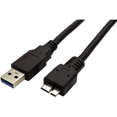Roline 11.02.8877 USB 5Gbps, USB3.0 A(M) - microUSB3.0 B(M), 3m, černý