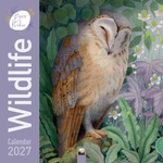 Flame Tree Publishing Bex Parkin: Wildlife Wall Calendar 2027 (Art Calendar) | WALL