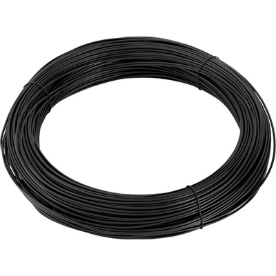 Vázací drát 1,4/2,0mm; Zn+PVC černý; metr