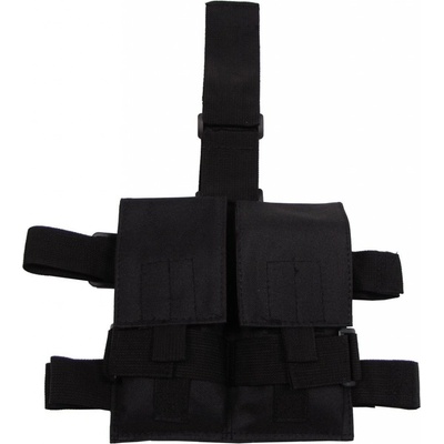 MFH Panel stehenný na dva zásobníky čierny