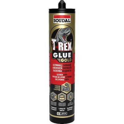 Soudal ЛЕПИЛО МОНТАЖНО soudal t-rex gold 290мл (146055)