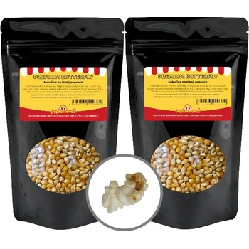 Popkornovač.cz Kukurica na popcorn Premium butterfly 2kg