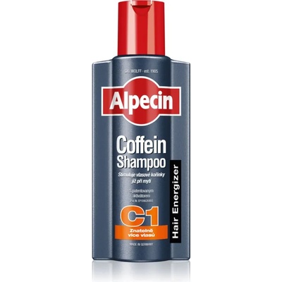 Alpecin Hair Energizer Coffein Shampoo C1 шампоан с кофеин за мъже стимулиращ растежа на косата 375ml