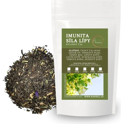 Haniell Bylinný čaj Imunita posilnenie imunity a ochrana organizmu 100 g