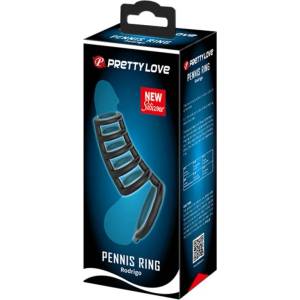 Pretty Love Rodrigo Penis Ring Black