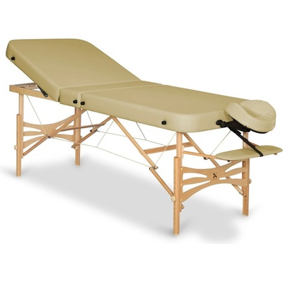Habys Skládací masážní lehátko Gallo Plus béžová 33 Vinyl Flex 200 x 76 cm 20 kg
