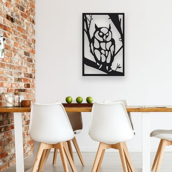 Decono Метална Декорация Бухал