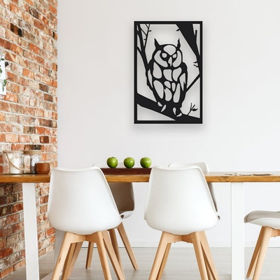 Decono Метална Декорация Бухал