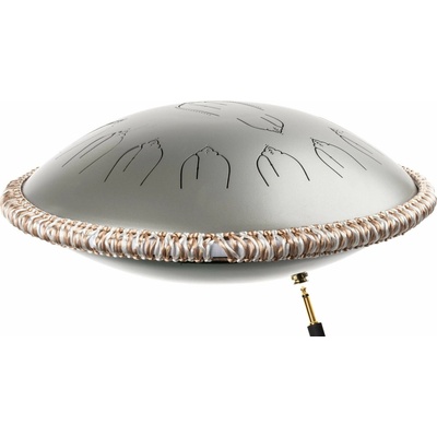 Shamann 14" 15 Notes with EQ C Major 432Hz Silver Tongue Drum