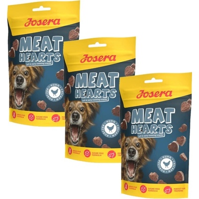 Josera Meat Hearts Kuracie srdiečka 3 x 70 g