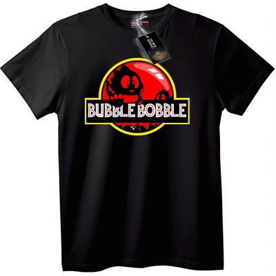 NOONEBRAND Тениска Bubble Bobble - S, Black