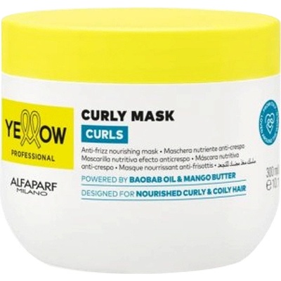 Yellow Professional Curls Curly Mask 300 ml