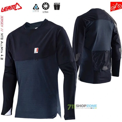 Leatt MTB AllMtn 4.0 black pánsky