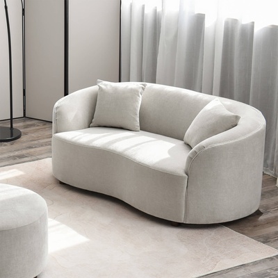 Home Finishing Двуместен диван DOLCE VITA 170x96x73 слонова кост (20DOLCE02-01)