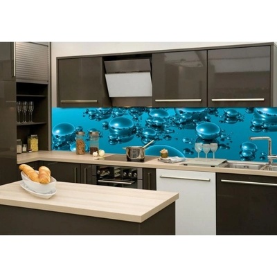 DIMEX ART Фототапет за кухня - капки вода 260 x 60 см