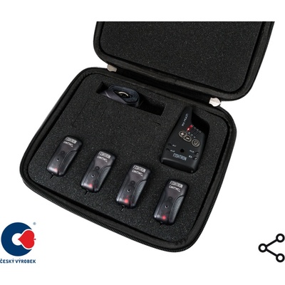 Flajzar Sada signalizátorov e3TX RX Multi 4+1 čierná