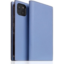 SLG Design D9 France Chevere Sully Leather Diary iPhone 14 Plus - modré Vista