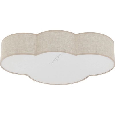 - Детско таванно осветително тяло NIMBUS LINEN 4xE27/15W/230V 46x63 см бежово (BG2066)