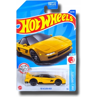 Mattel Hot Wheels '90 Acura NSX Žltá Háčik