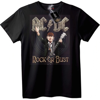 NOONEBRAND Тениска AC/DC Рок или Провал - 7XL, White