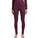 icebreaker Дамски термоактивни панталони Icebreaker Merino 200 Oasis High Rise Leggins dark berry
