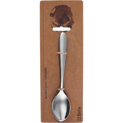 Sola Lyžička na kávu set 4 ks Alpha Organic